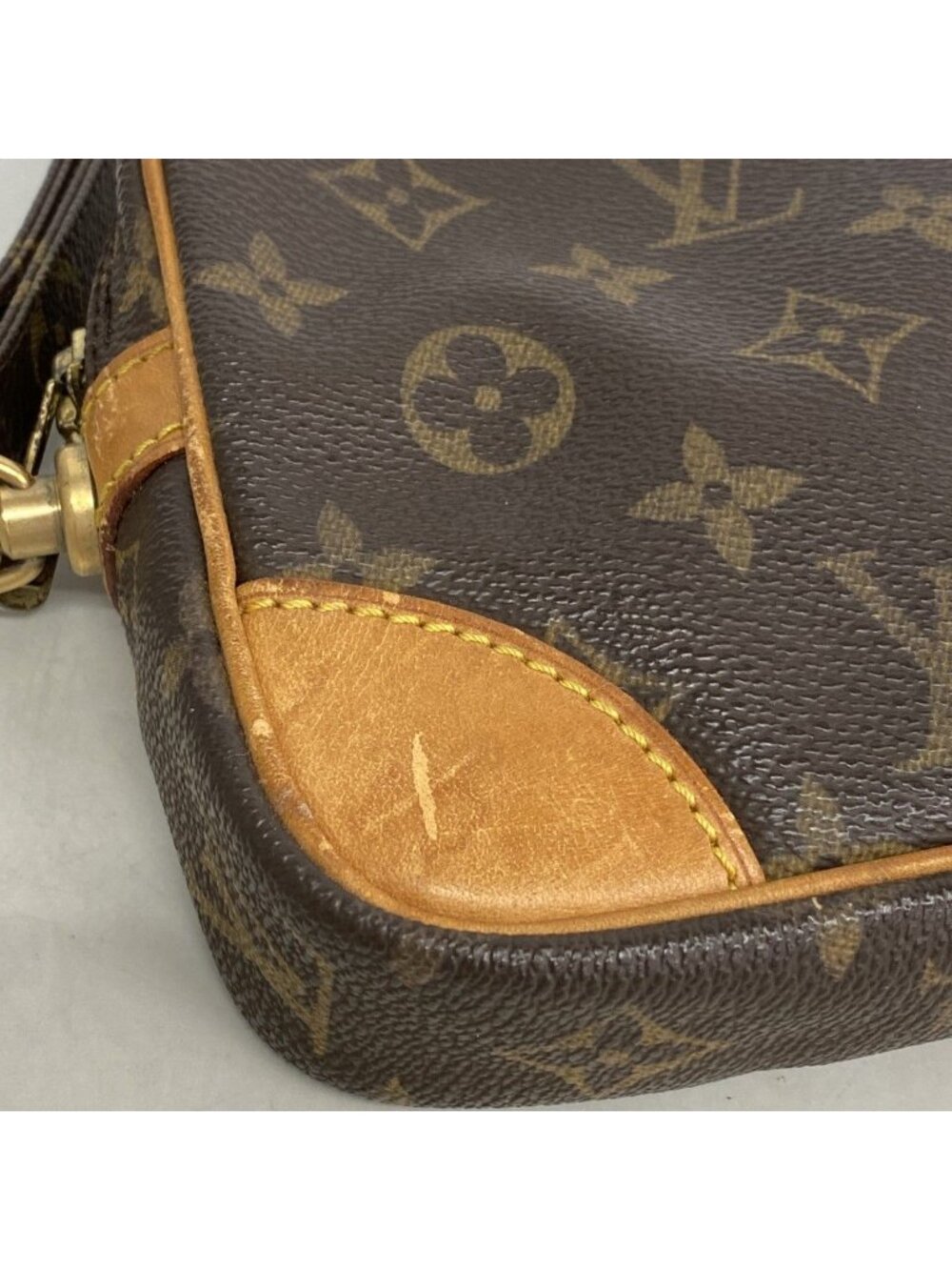 Louis Vuitton Clutch Monogram Marly Dragonne PM Brown - Picture 6 of 10